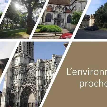 La Dauphine - Private Parking & Courtyard * Troyes