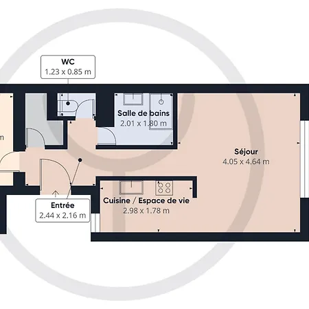 아파트 La Dauphine - Private Parking & Courtyard *